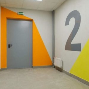 Противопожарная дверь без решетки / серия FRM7403