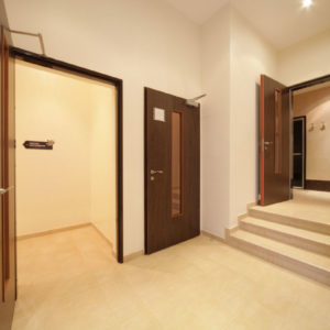 Противопожарная дверь с отделкой из МДФ / серия FRM7446