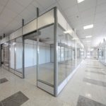 Противопожарная перегородка с двойным остеклением / серия FRM5244